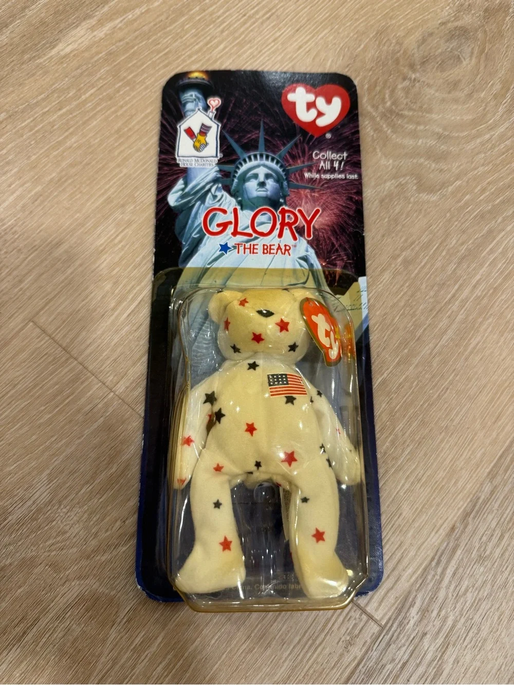Ty Beanie Babies Four-Pack: Vintage Collectible Bears
